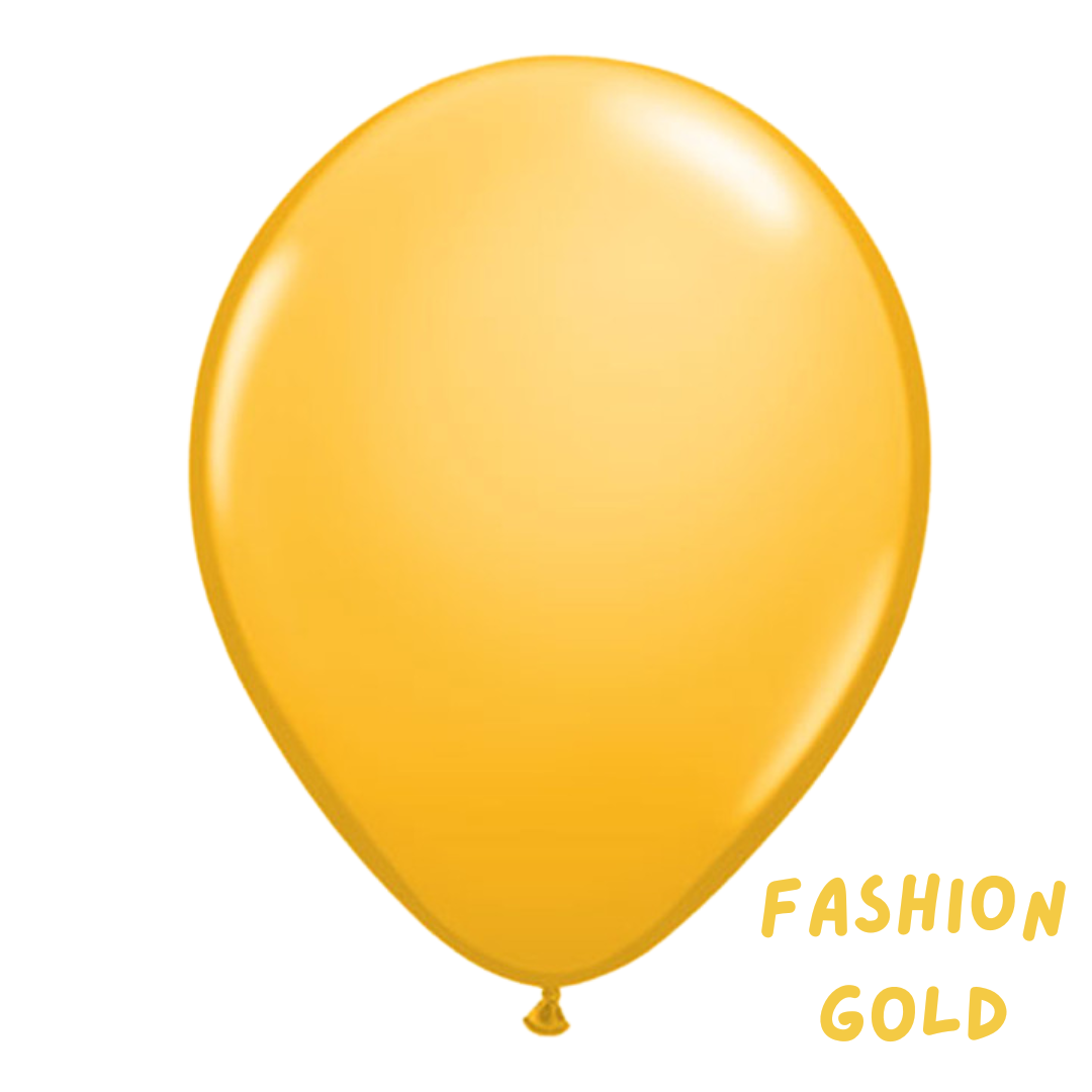 12 Latex Balloon Bouquet in Fashion Colours of Your Choice