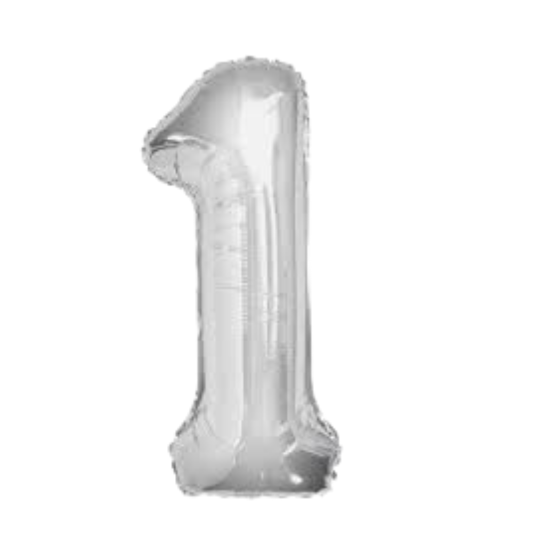 Number Balloon and 6 latex