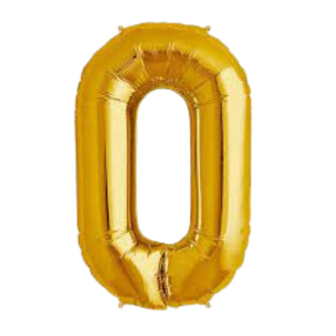 Number Balloon and 6 latex