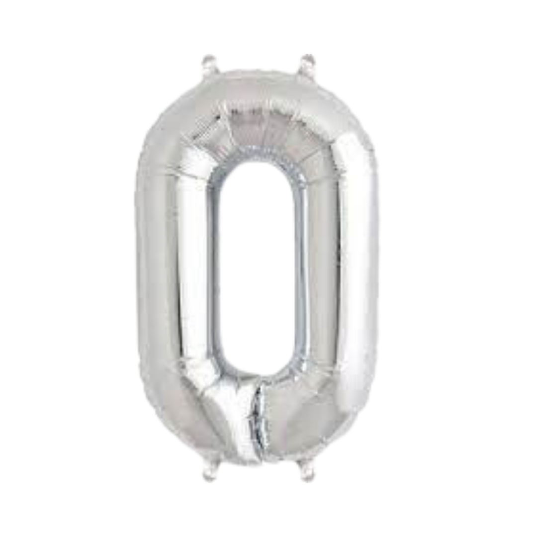 Number Balloon and 6 latex