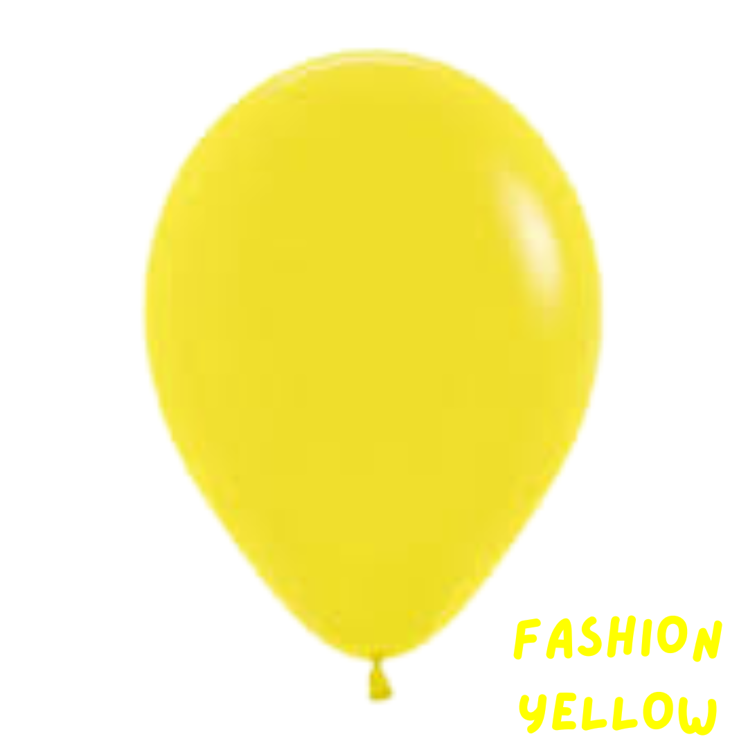 12 Latex Balloon Bouquet in Fashion Colours of Your Choice