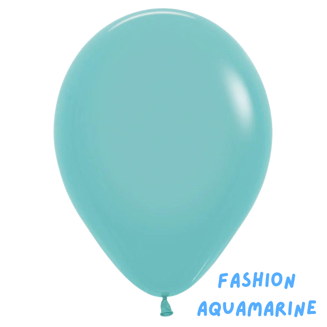 12 Latex Balloon Bouquet in Fashion Colours of Your Choice