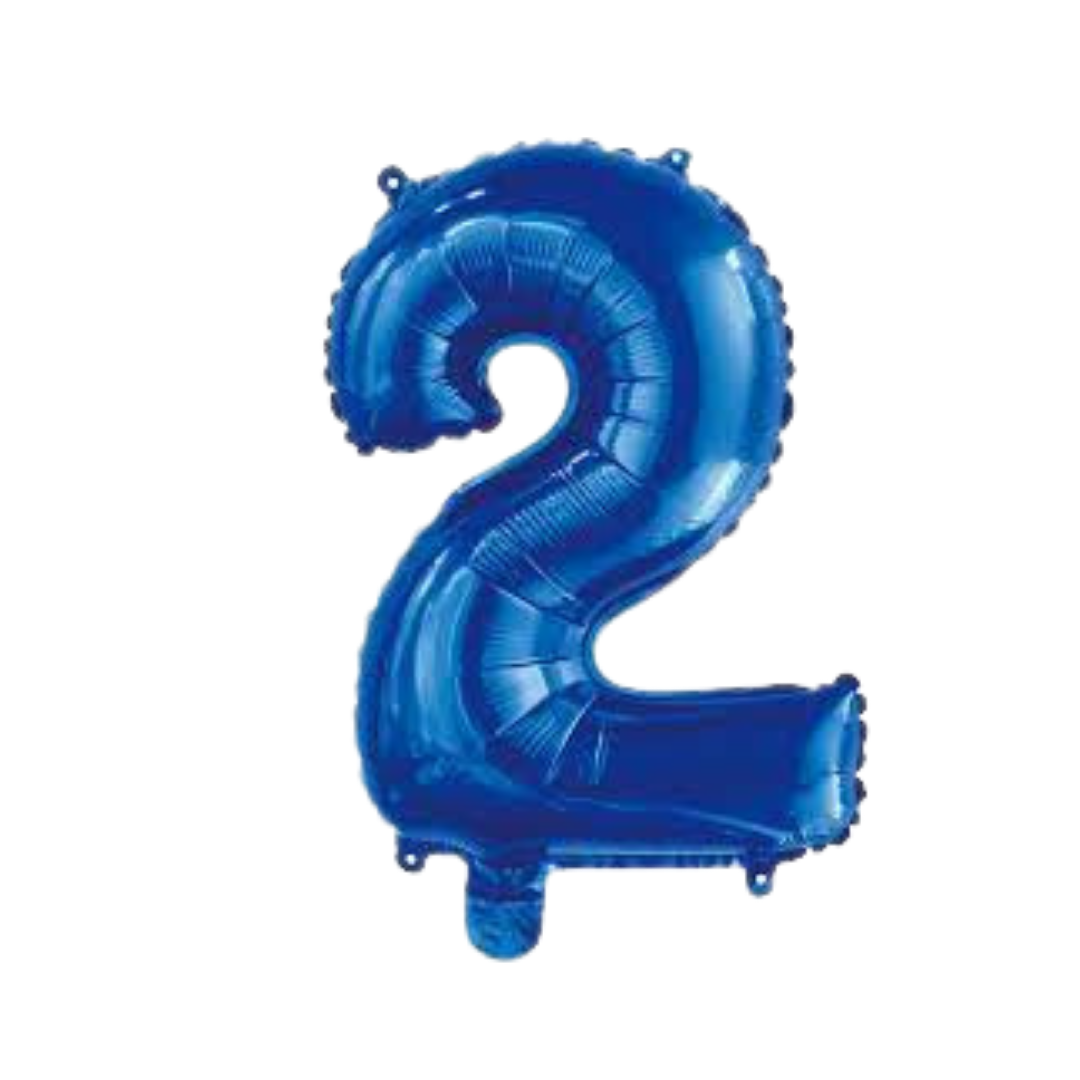 Number Balloon and 6 latex