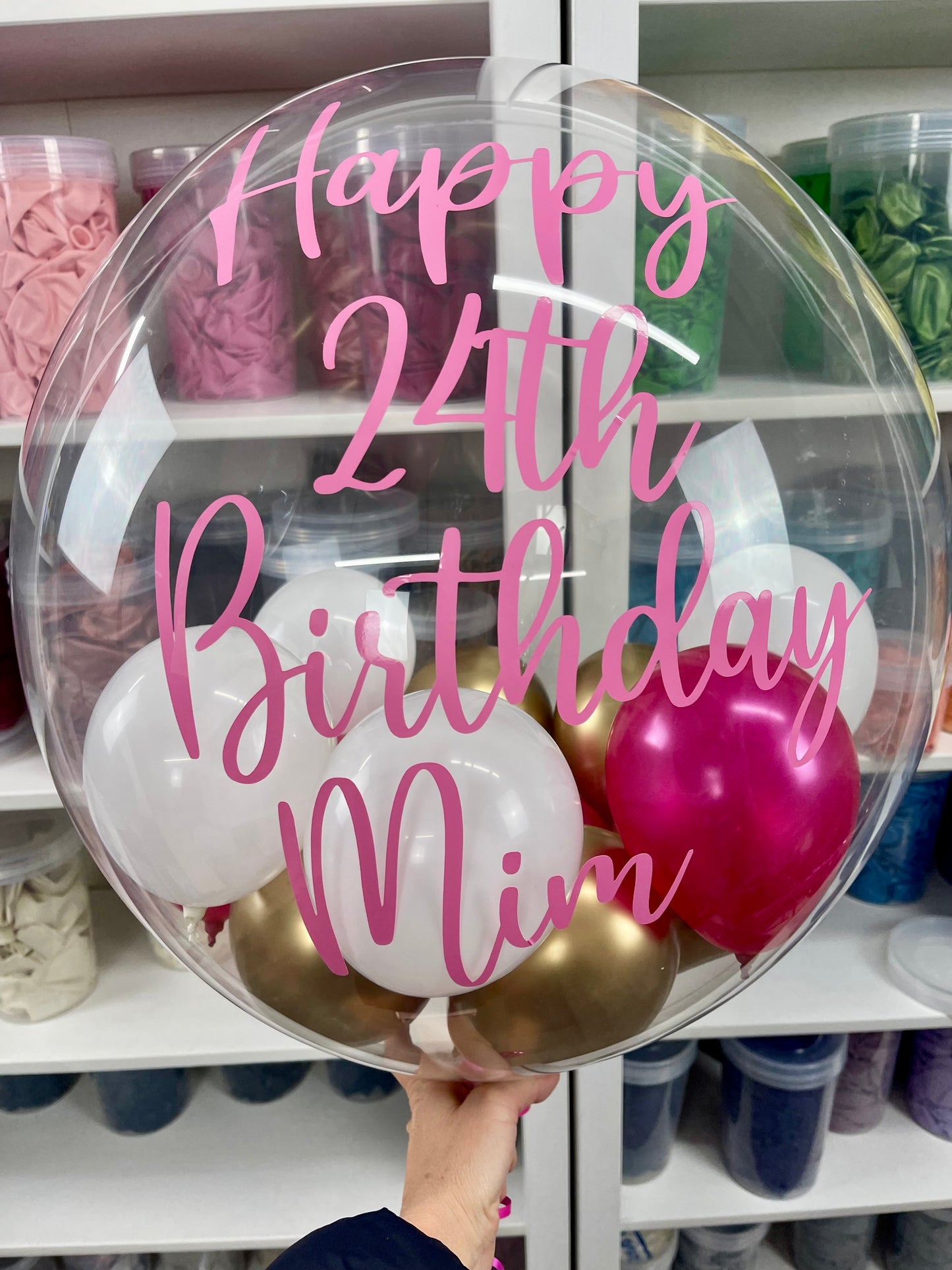 Bubble Balloons - Customised (Clear Bubble Balloon)
