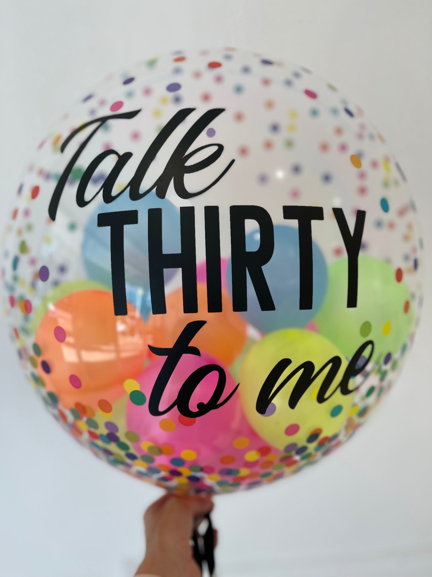 Bubble Balloons - Customised (Clear Bubble Balloon)