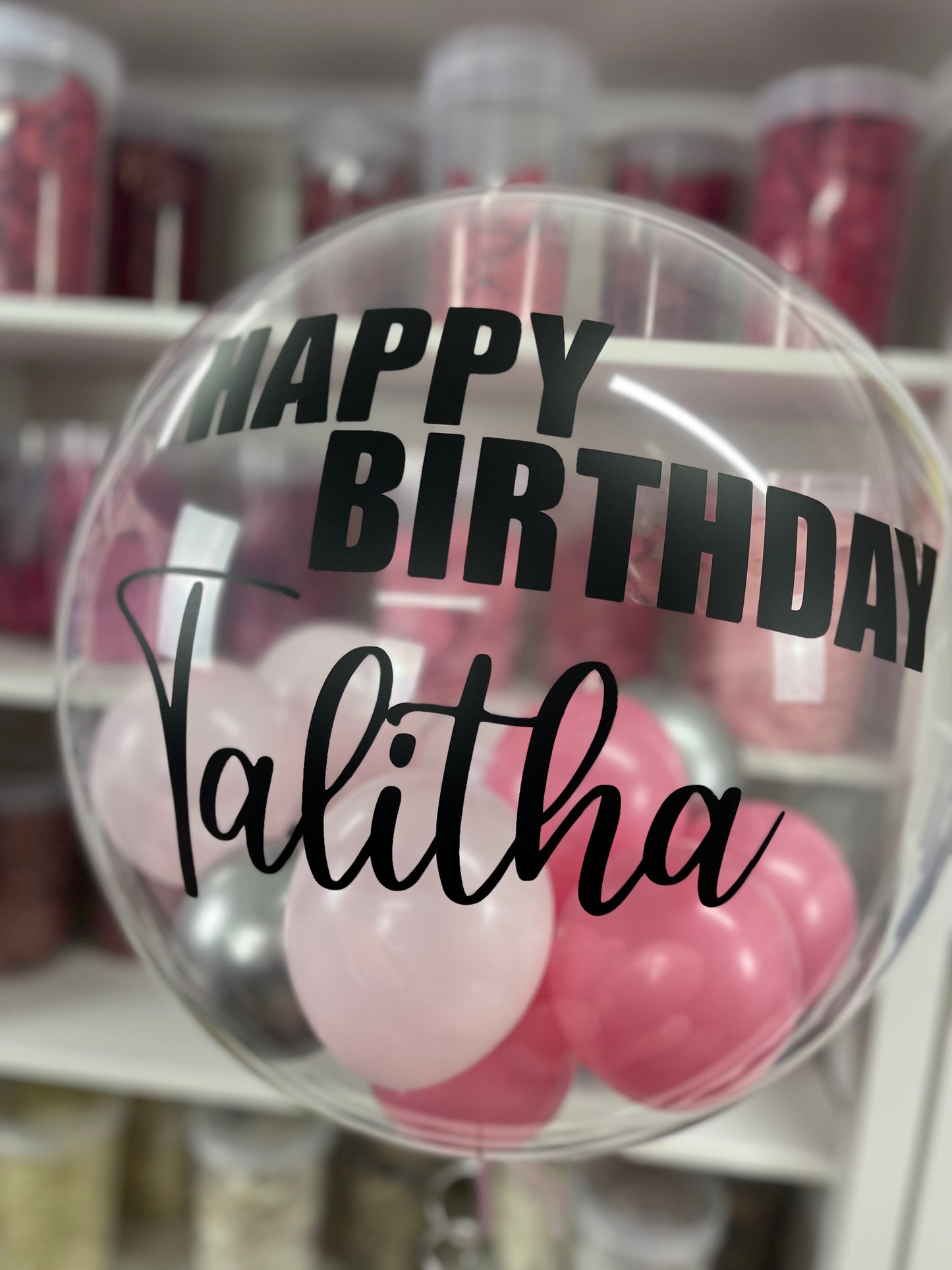 Bubble Balloons - Customised (Clear Bubble Balloon)