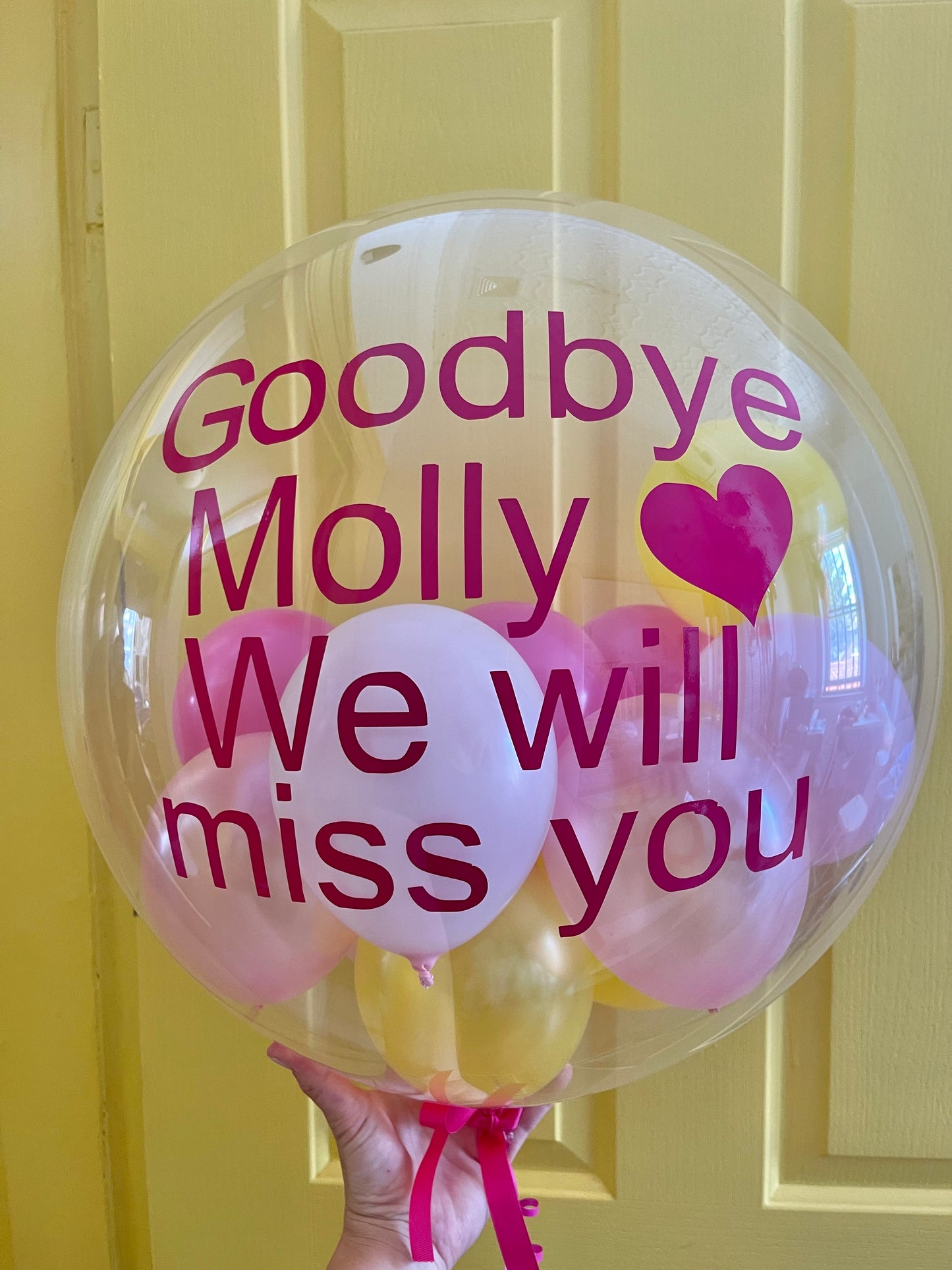 Bubble Balloons - Customised (Clear Bubble Balloon)