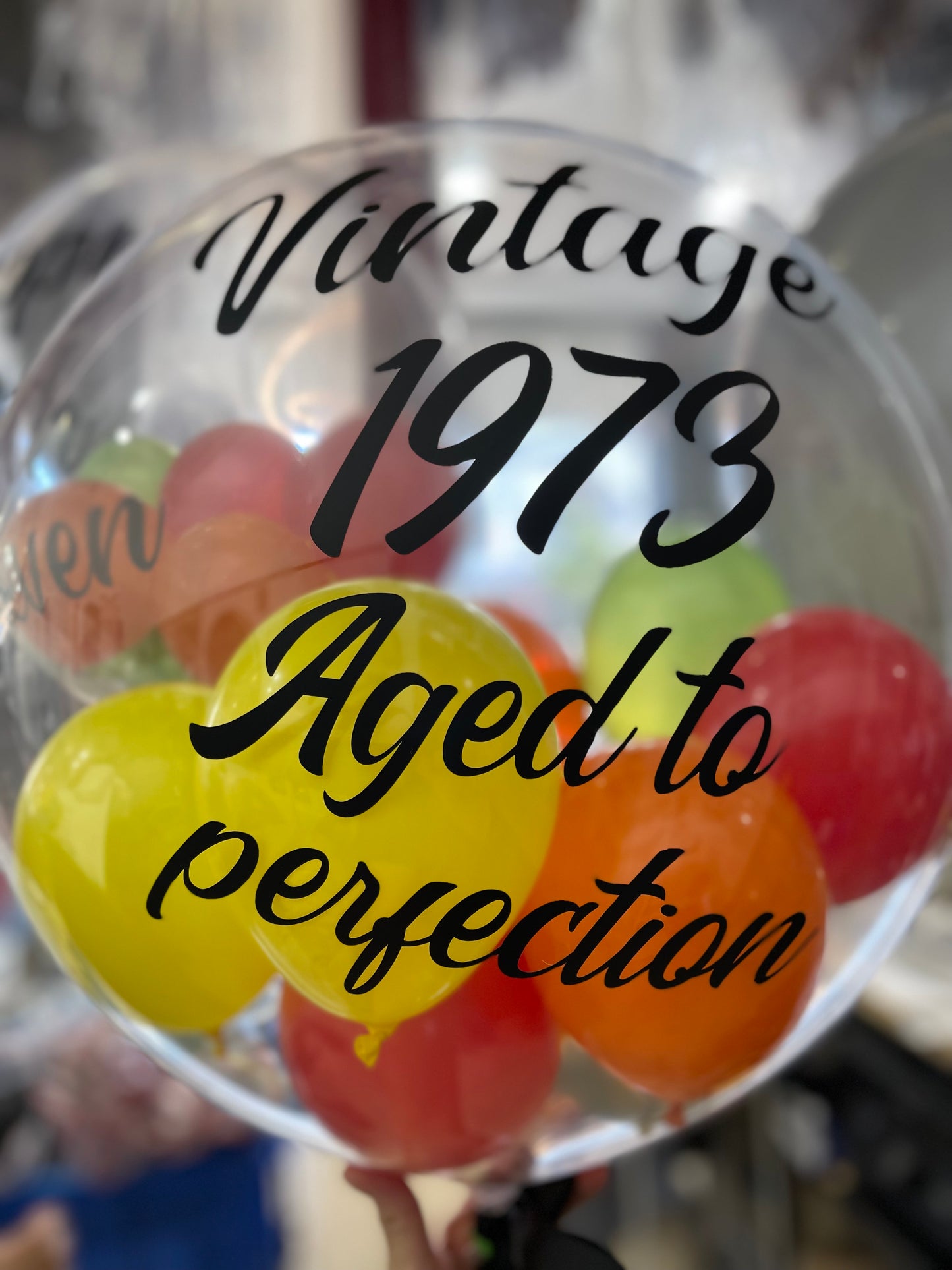 Bubble Balloons - Customised (Clear Bubble Balloon)