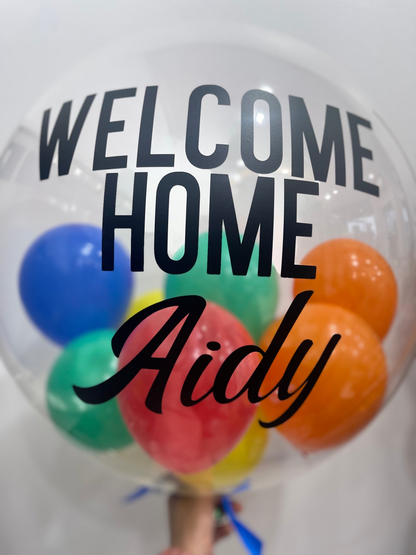 Bubble Balloons - Customised (Clear Bubble Balloon)