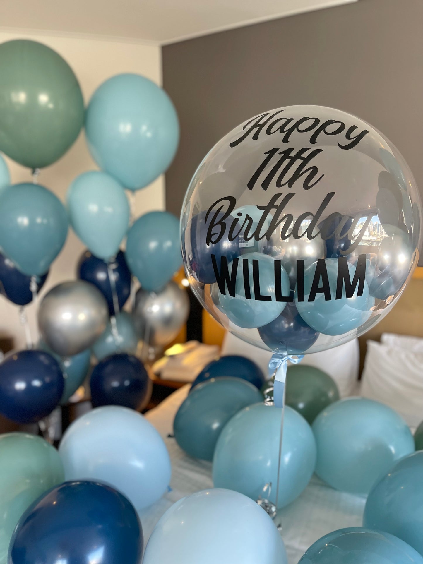 Custom - Personalised Clear 60cm Bubble Balloon