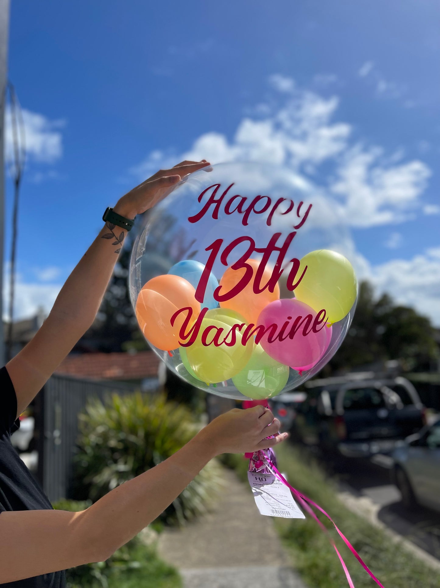 Bubble Balloons - Customised (Clear Bubble Balloon)