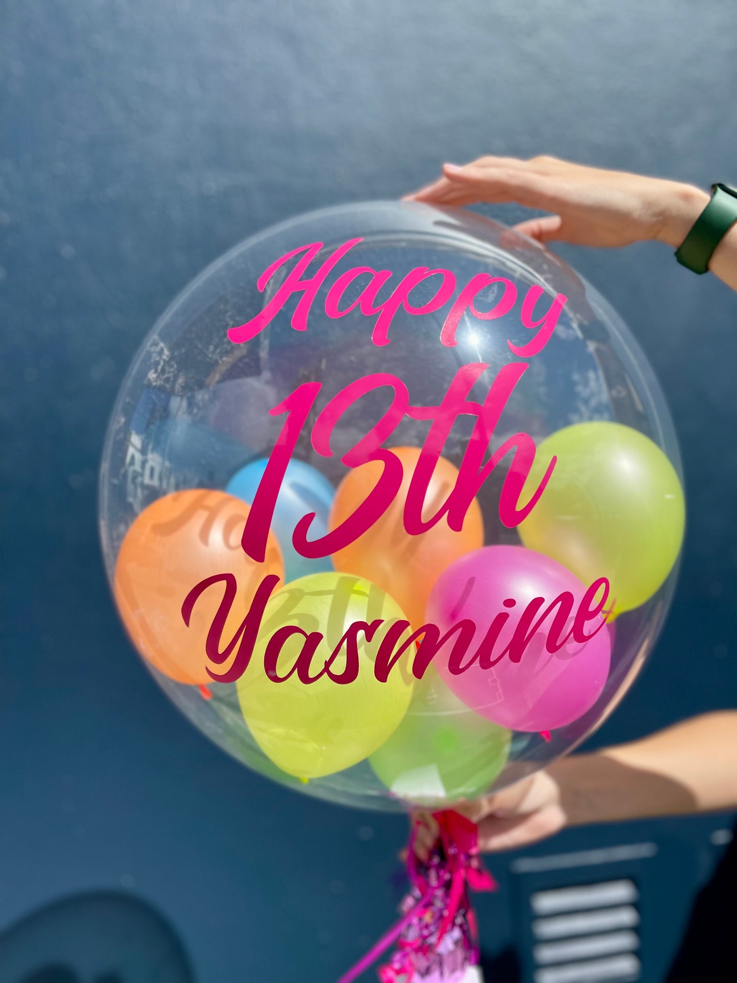 Bubble Balloons - Customised (Clear Bubble Balloon)