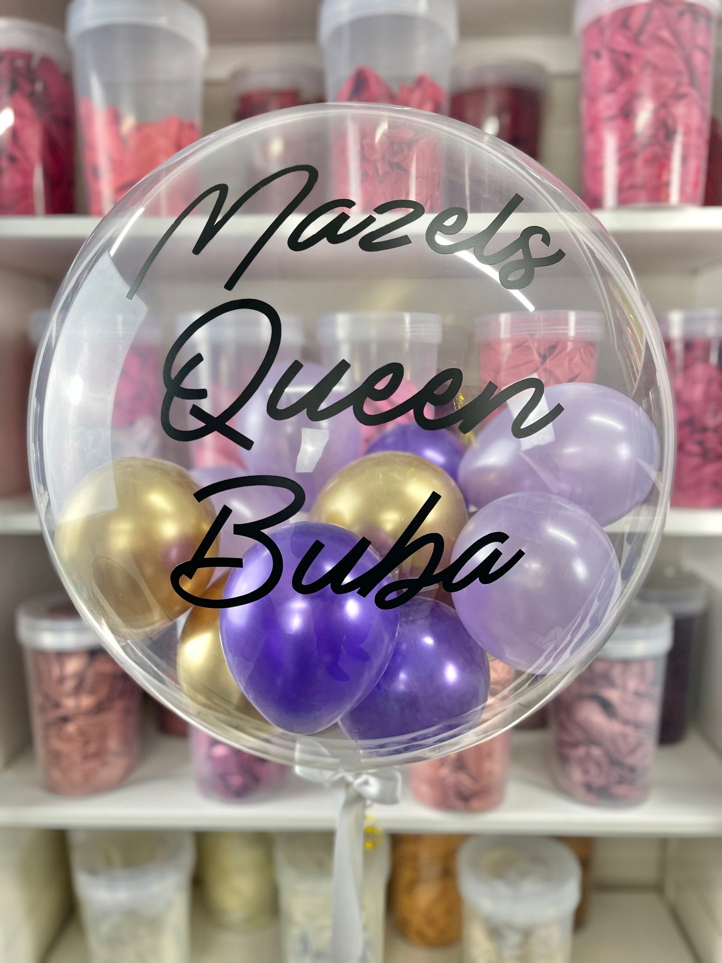 Bubble Balloons - Customised (Clear Bubble Balloon)