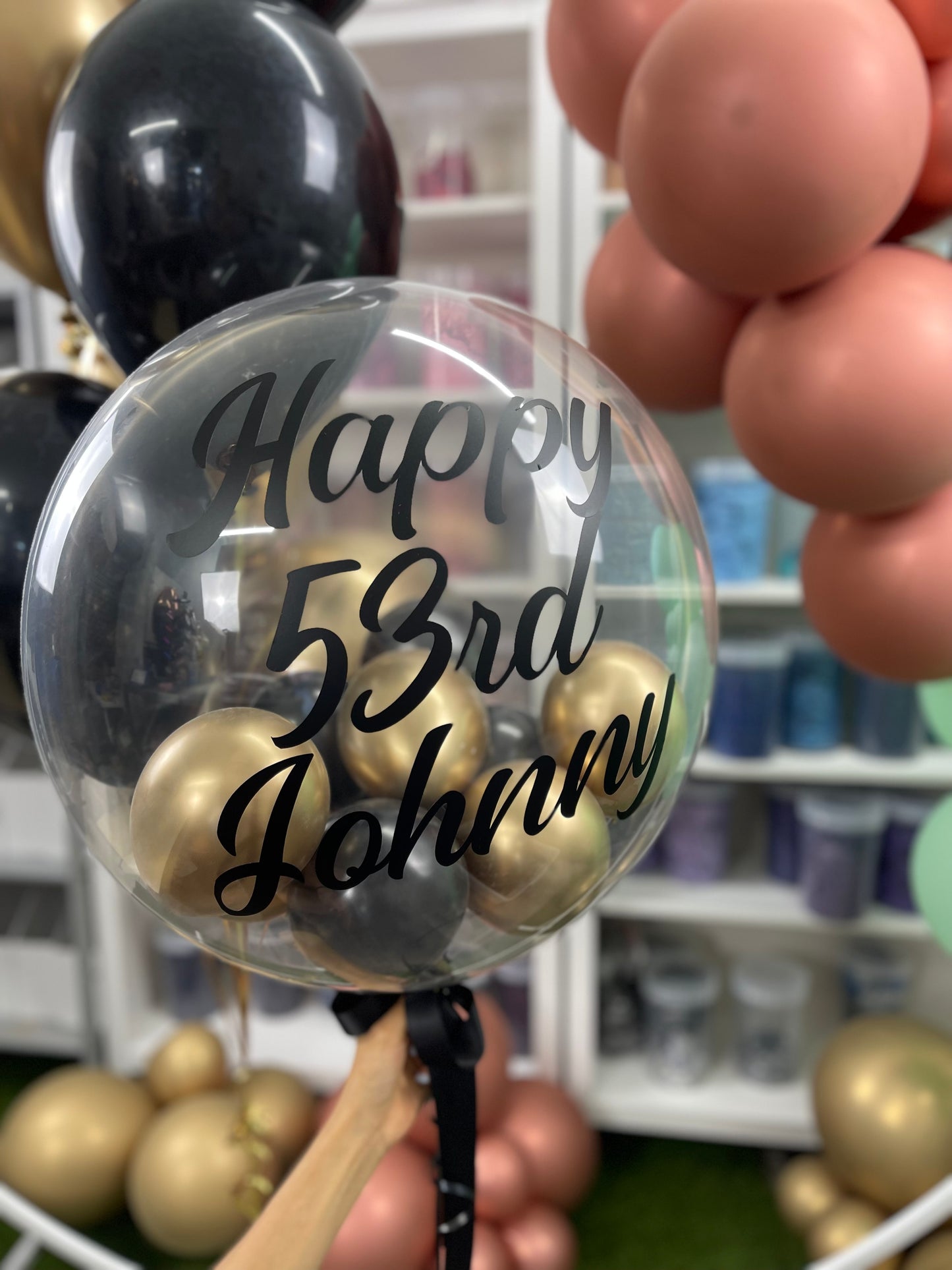 Custom - Personalised Clear 60cm Bubble Balloon