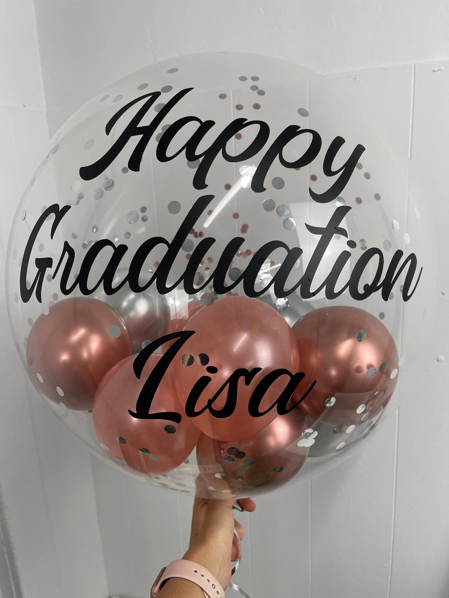 Custom - Personalised Clear 60cm Bubble Balloon