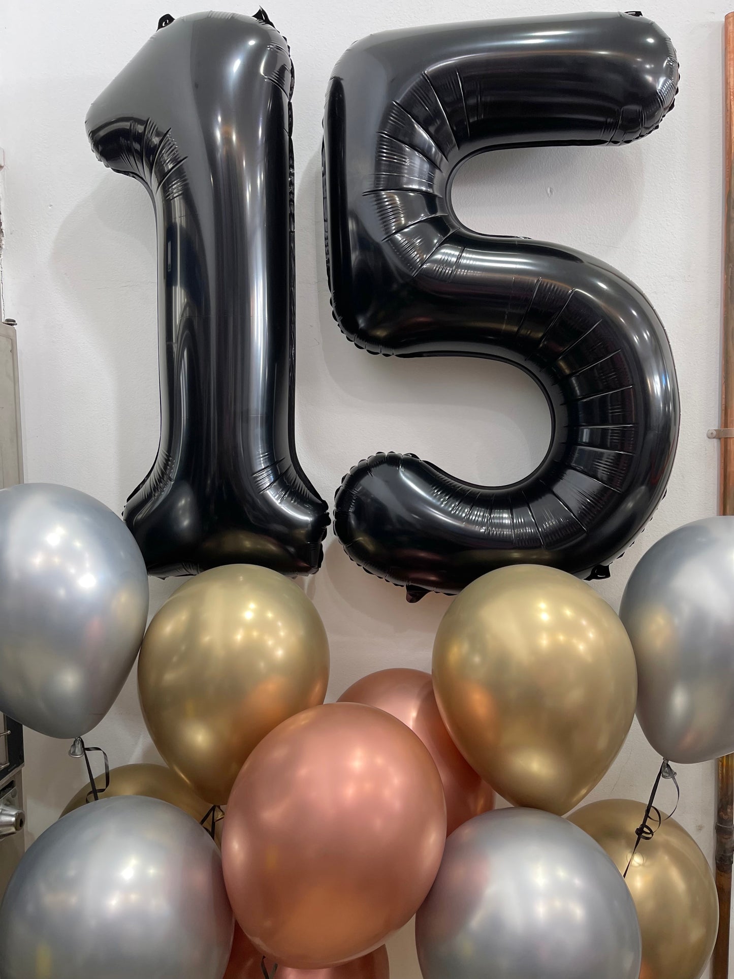 2 Large Number Bouquet and 12 Latex