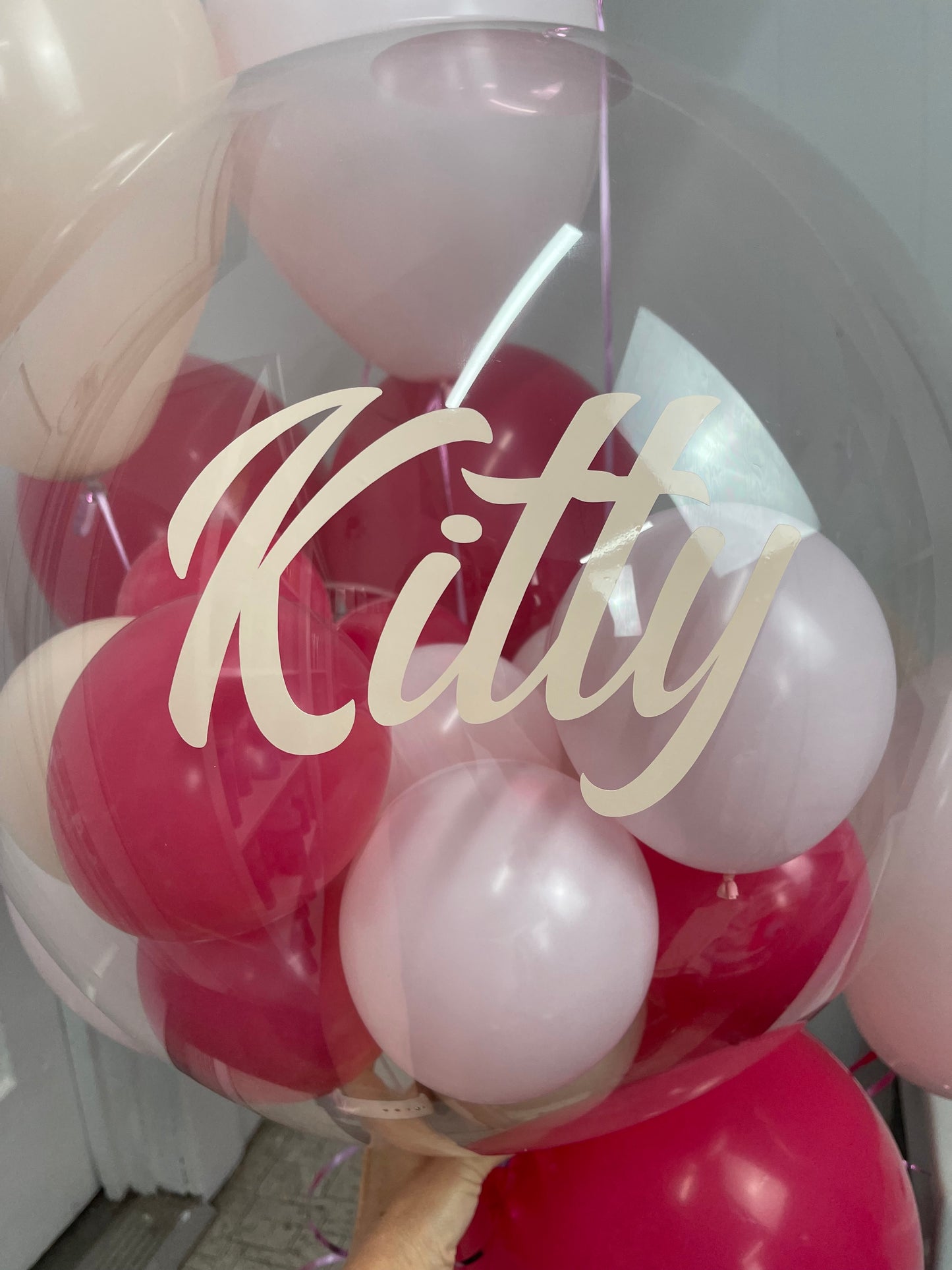 Bubble Balloons - Customised (Clear Bubble Balloon)
