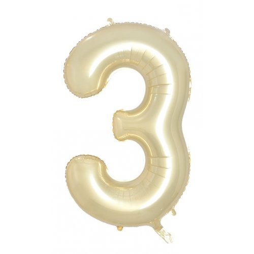 Luxe Gold - Large Number 86cm