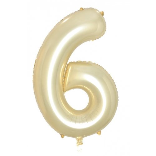 Luxe Gold - Large Number 86cm