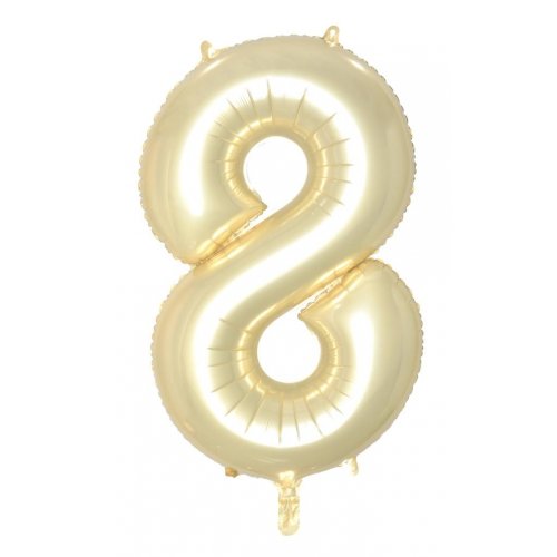 Luxe Gold - Large Number 86cm