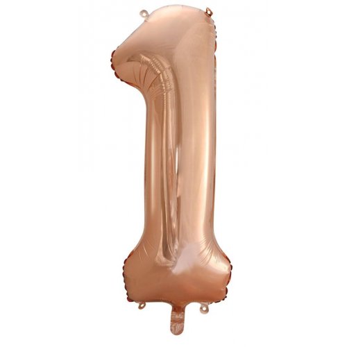 Rose Gold - Large Number 86cm