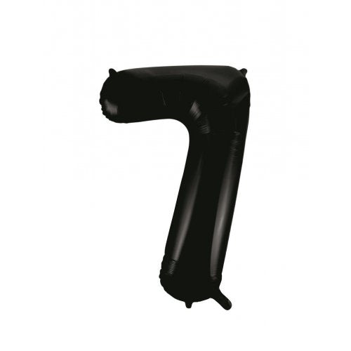 Party Central -Black - Large Number 86cm