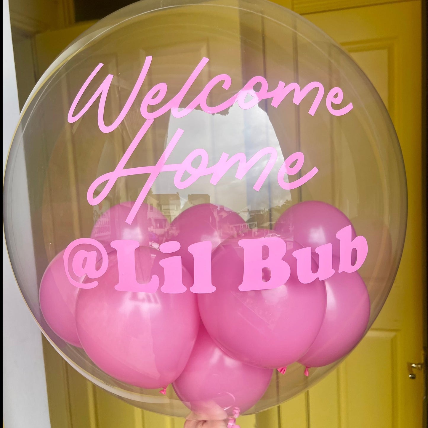 Bubble Balloons - Customised (Clear Bubble Balloon)