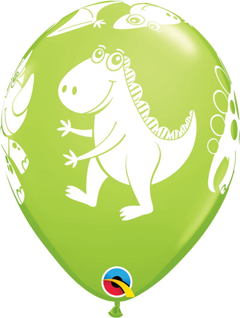 Cute & Cuddly Dinosaurs Latex Balloons