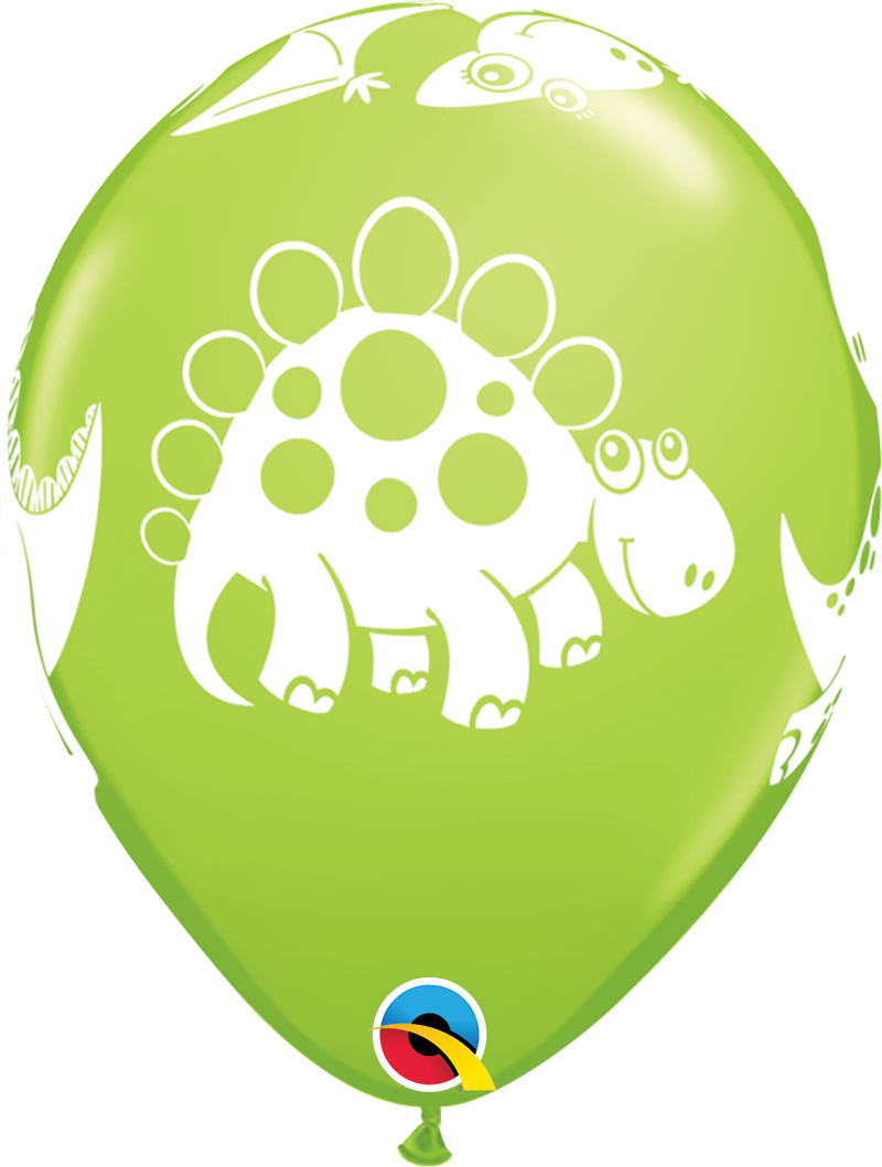 Cute & Cuddly Dinosaurs Latex Balloons