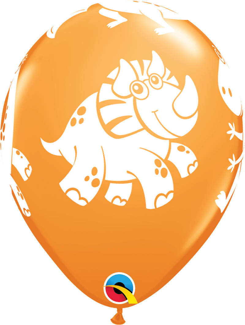 Cute & Cuddly Dinosaurs Latex Balloons