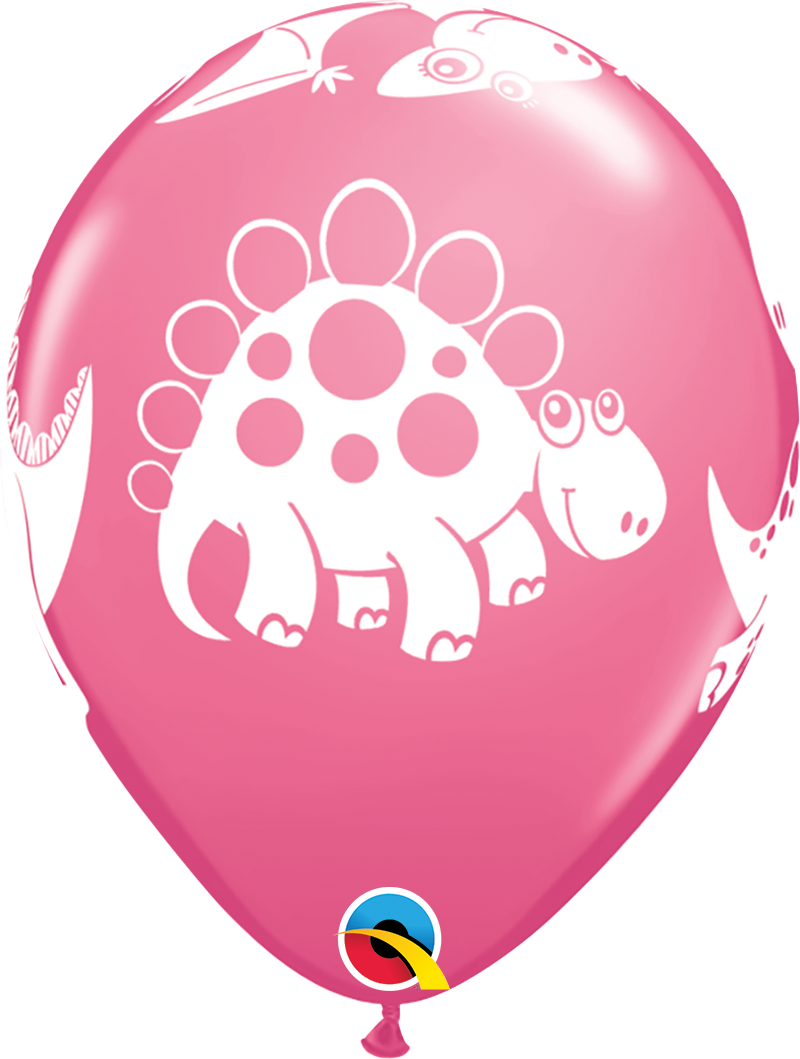 Cute & Cuddly Dinosaurs Latex Balloons