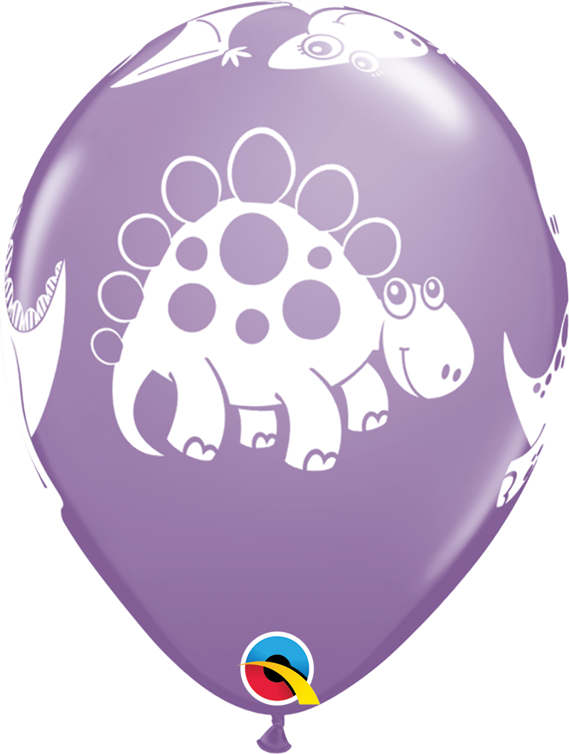 Cute & Cuddly Dinosaurs Latex Balloons