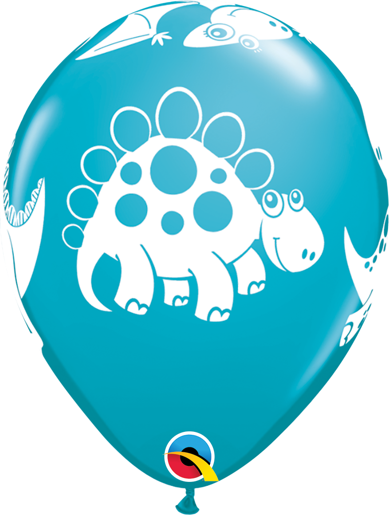 Cute & Cuddly Dinosaurs Latex Balloons