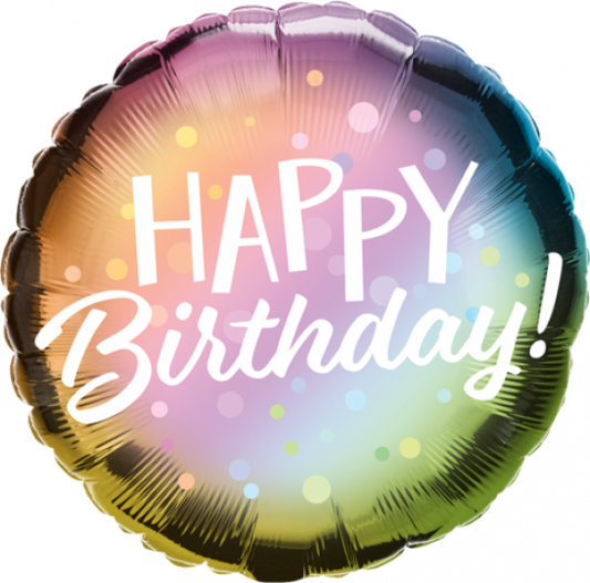 Happy Birthday Rainbow Tie Dye