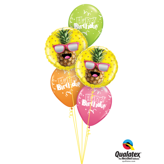 Happy Pineapple Happy Birthday Bouquet