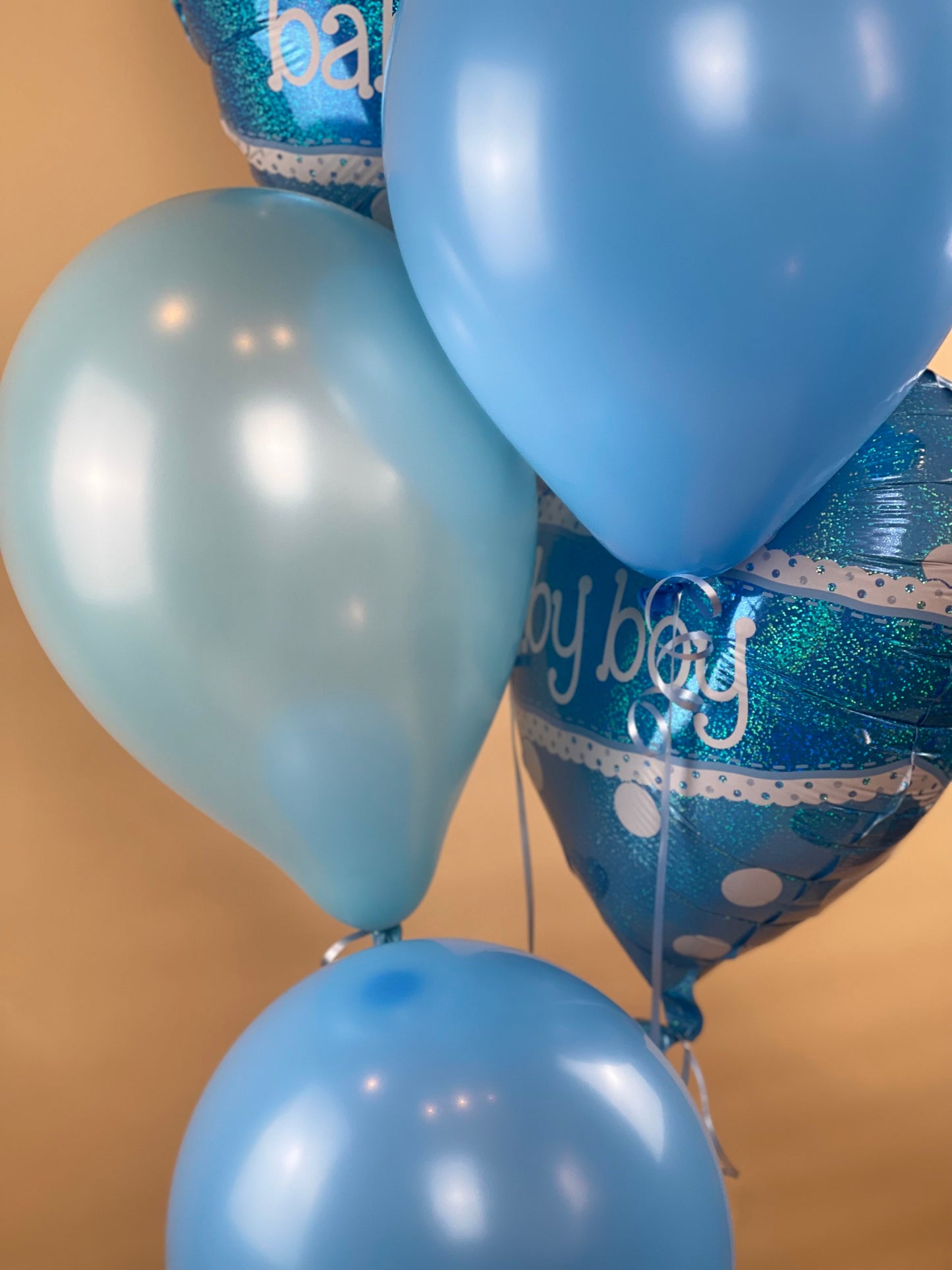 Baby Boy with Hearts