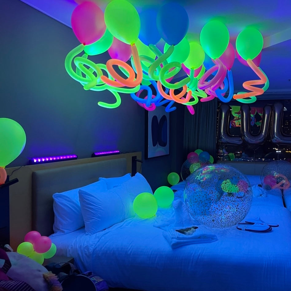 Neon party lights hire 48 hours