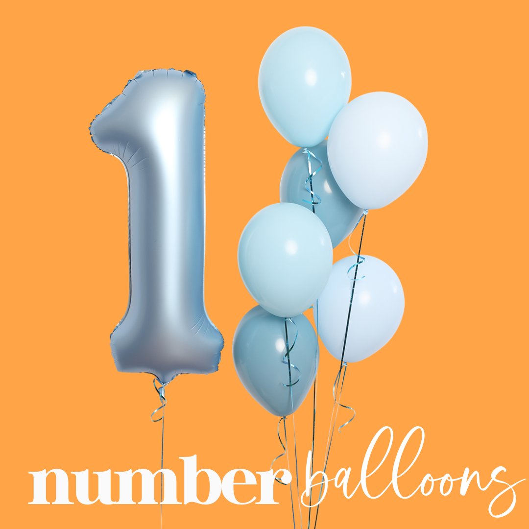 Number Balloon for Birthdays and Events in Sydney
