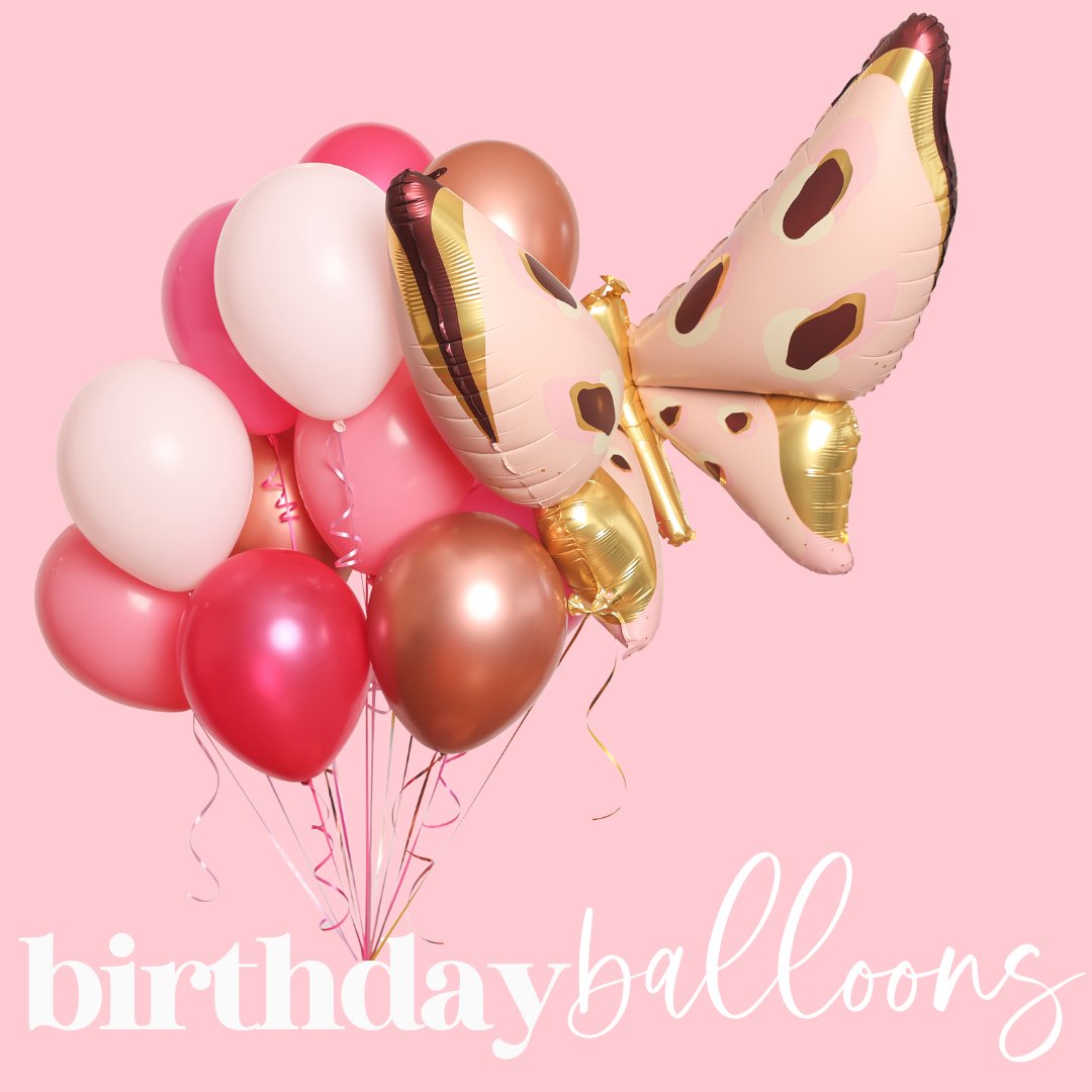 b'day balloons