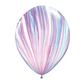 3 x 28cm Agate Latex Helium Balloons