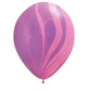 3 x 28cm Agate Latex Helium Balloons