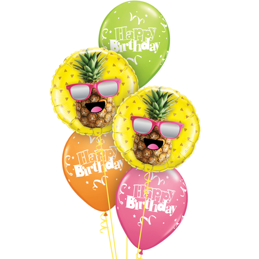 Happy Pineapple Happy Birthday Bouquet