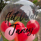 Bubble Balloons - Customised (Clear Bubble Balloon) Well Done