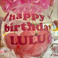 The Lulu Bubble Balloon - Customised (Clear Bubble Balloon)