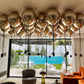 30 Floatograph Balloons - Reflex gold