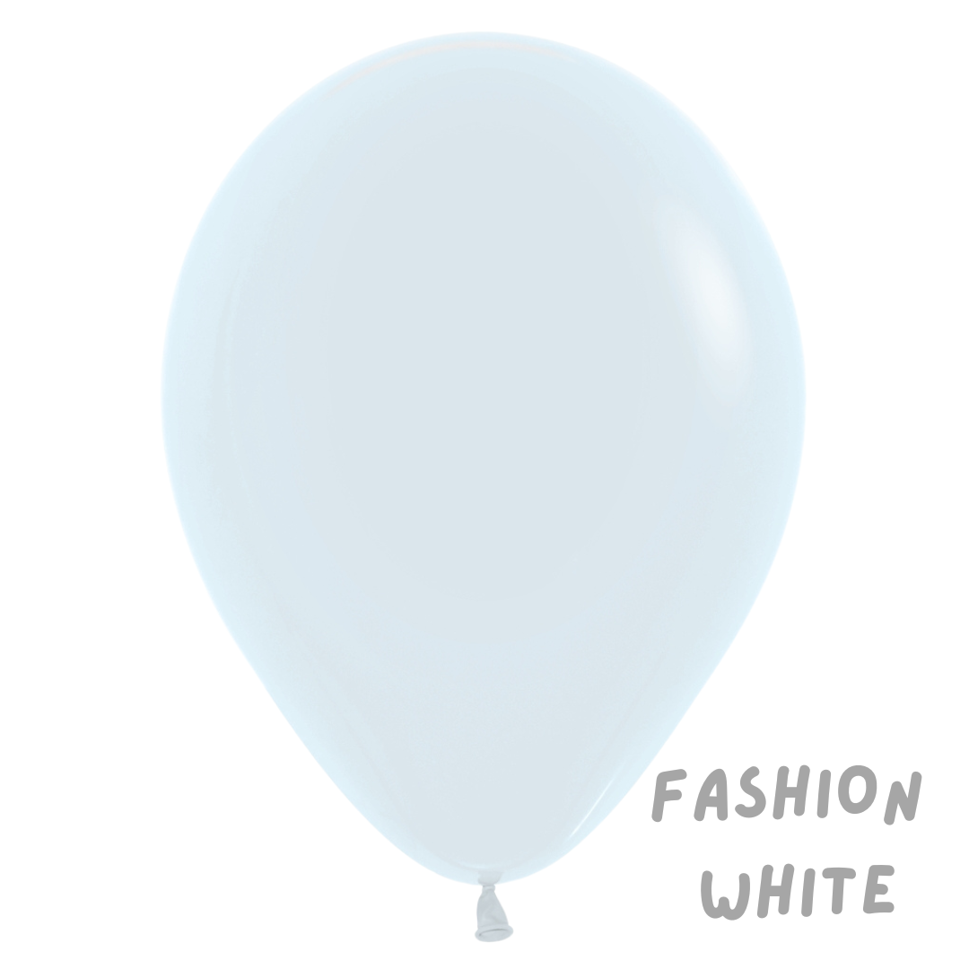 6 Latex Balloon Bouquet in fashion colours of your choice