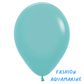 3 shades of blue - 12 x 28cm latex balloons