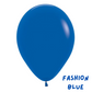 3 shades of blue - 12 x 28cm latex balloons