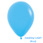 3 shades of blue - 12 x 28cm latex balloons