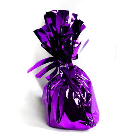 Party Central Foil Balloon Weight - Purple